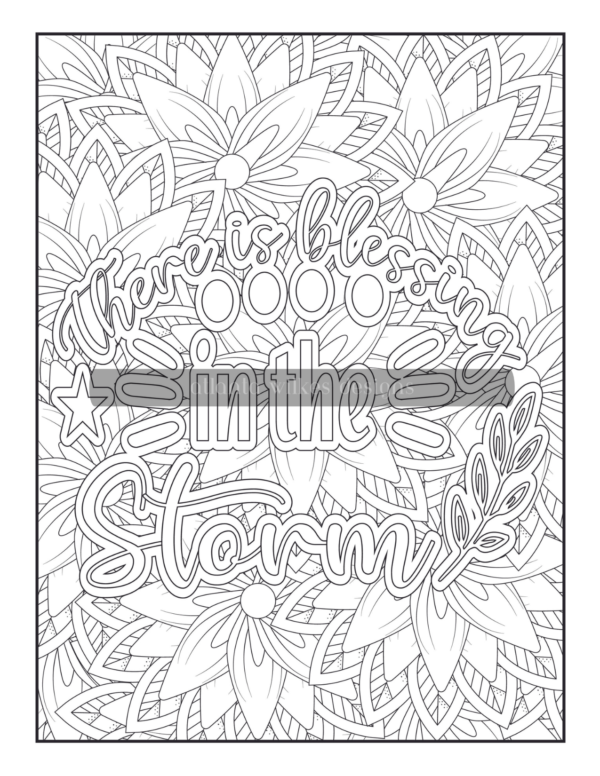 Bible Blessings #1 Coloring Book Download - Image 11