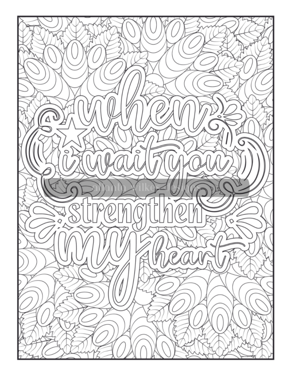 Bible Blessings #1 Coloring Book Download - Image 3