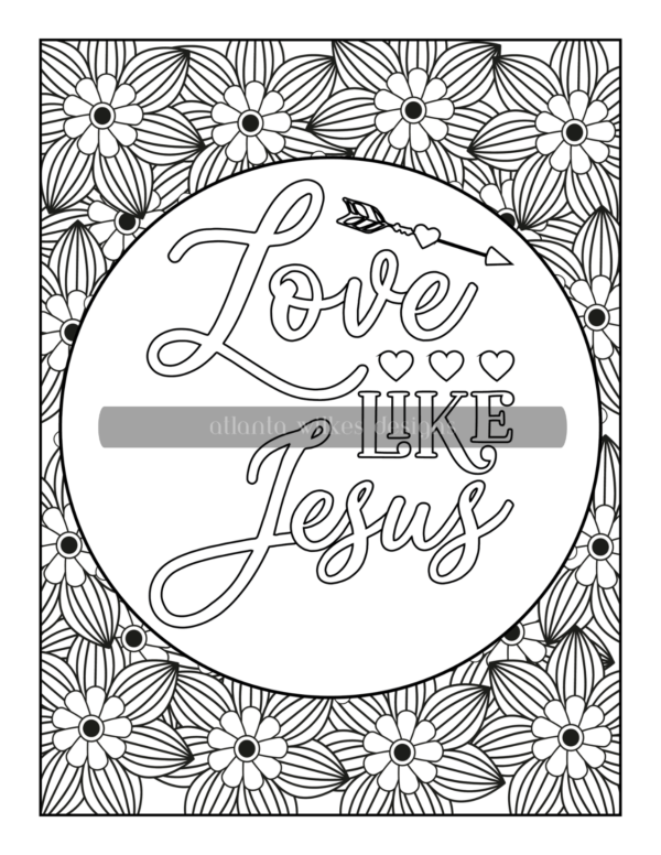 Bible Blessings #1 Coloring Book Download - Image 10