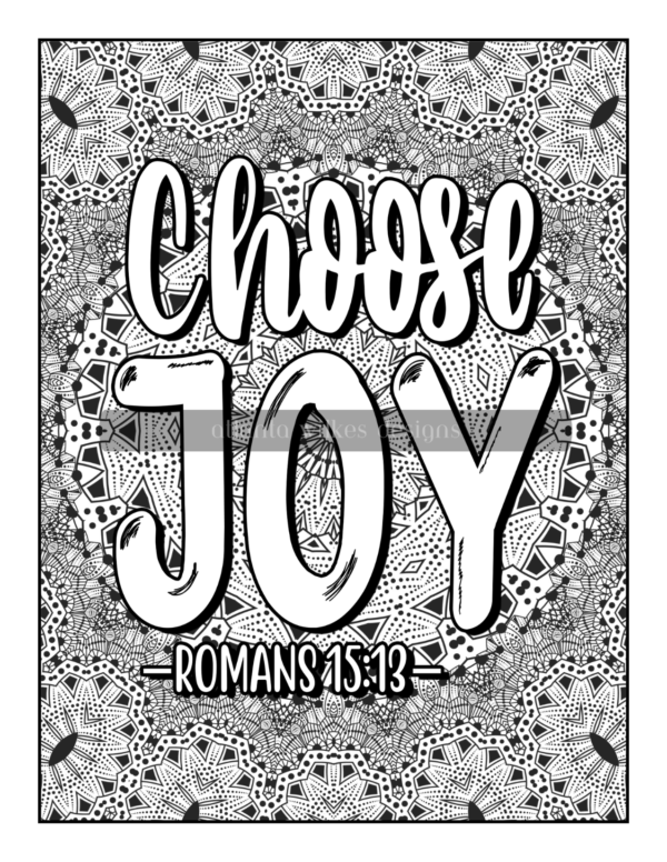 Bible Blessings #4 Coloring Book Download - Image 6