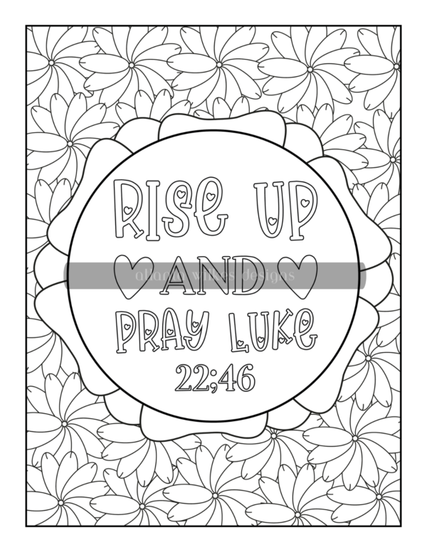 Bible Blessings #4 Coloring Book Download - Image 10