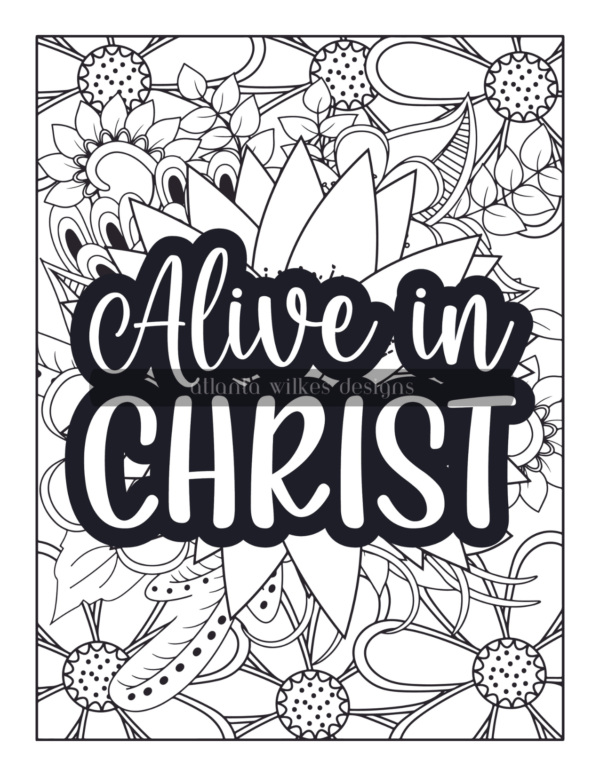 Bible Blessings #5 Coloring Book Download - Image 5