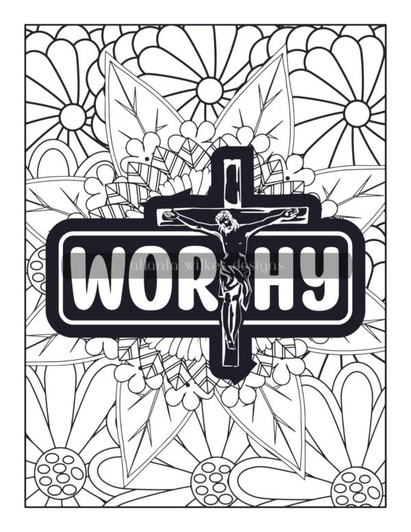 Bible Blessings #6 Coloring Book Download - Image 7