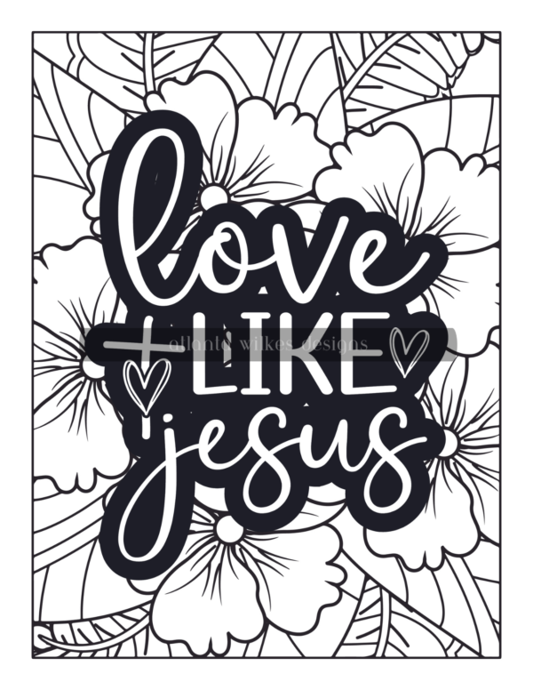 Bible Blessings #6 Coloring Book Download - Image 9