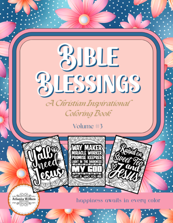 Bible Blessings #3 Coloring Book Download