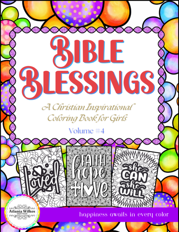 Bible Blessings #4 Coloring Book Download