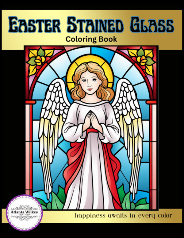 Easter Stained Glass Coloring Book Download