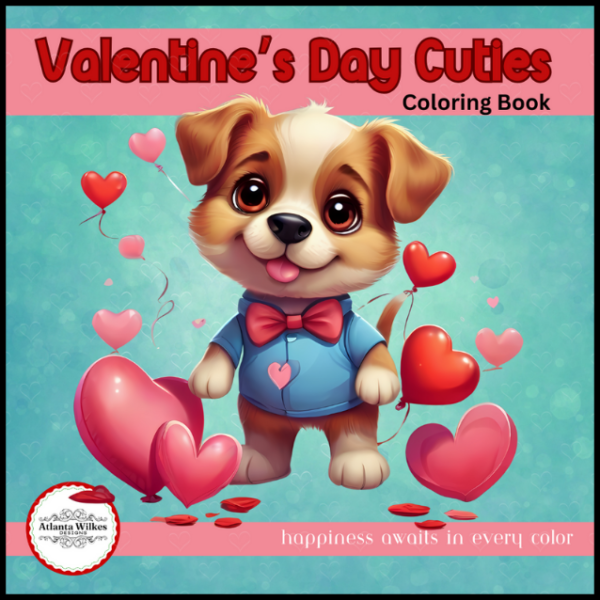 Valentine's Day Cuties Coloring Book Download