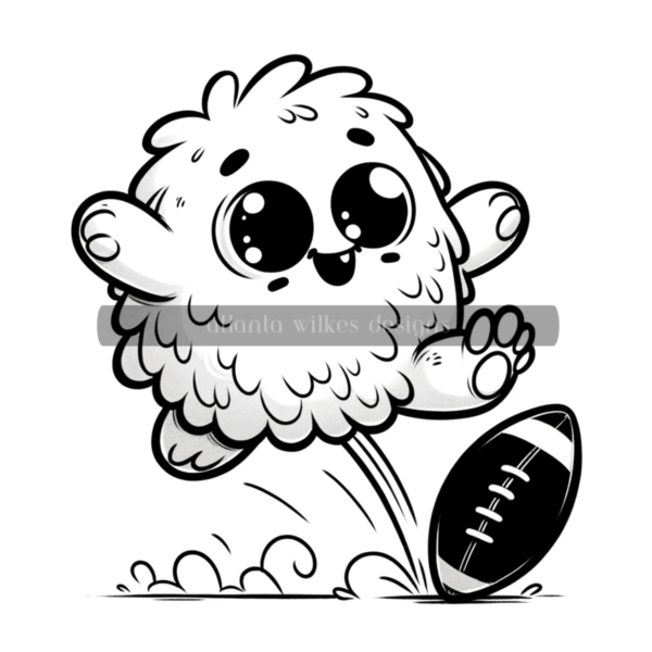 Cute Little Monsters Coloring Book Download - Image 8