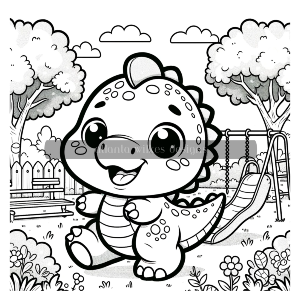 Dinosaurs Coloring Book Download - Image 6