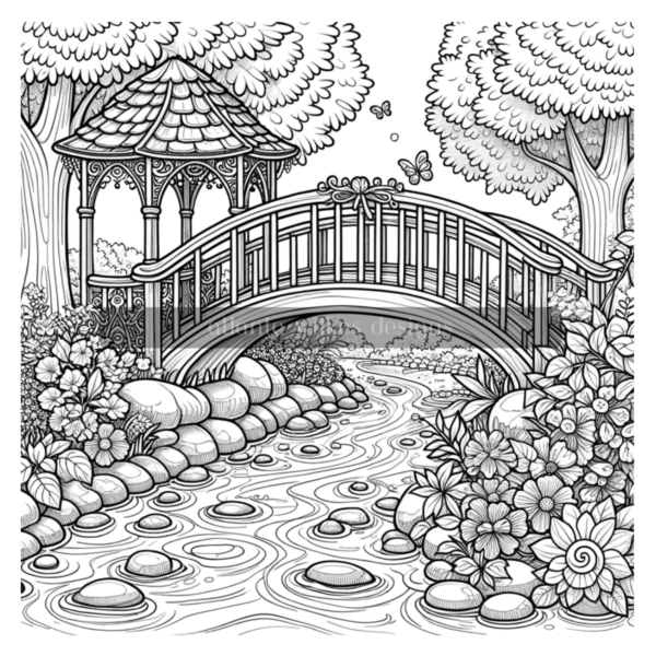 Fairy Garden Coloring Book Download - Image 7