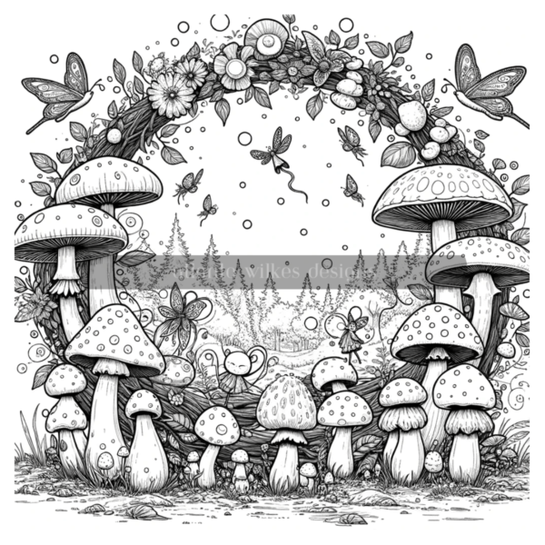 Fairy Garden Coloring Book Download - Image 10