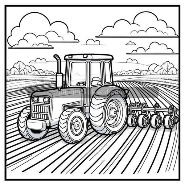 Farm Life Coloring Book Download - Image 2