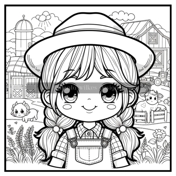 Farm Life Coloring Book Download - Image 11