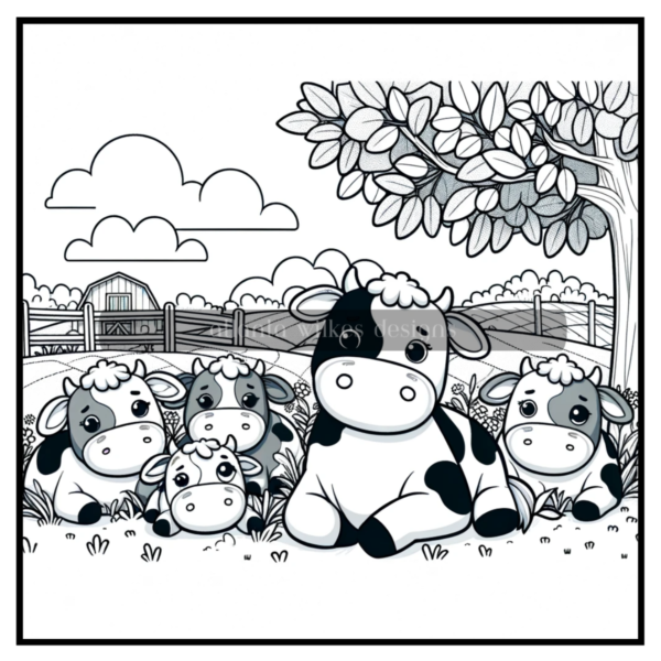 Farm Life Coloring Book Download - Image 12