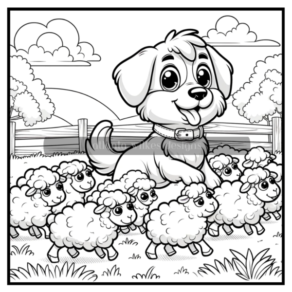 Farm Life Coloring Book Download - Image 3