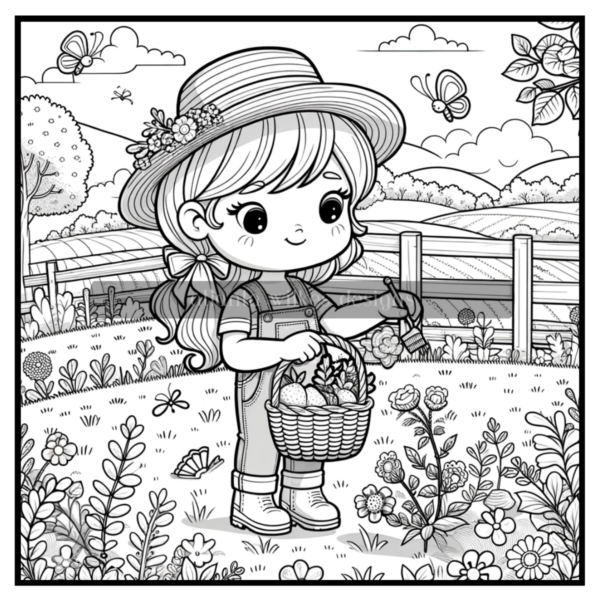 Farm Life Coloring Book Download - Image 7