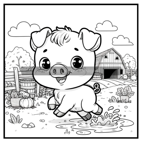 Farm Life Coloring Book Download - Image 8