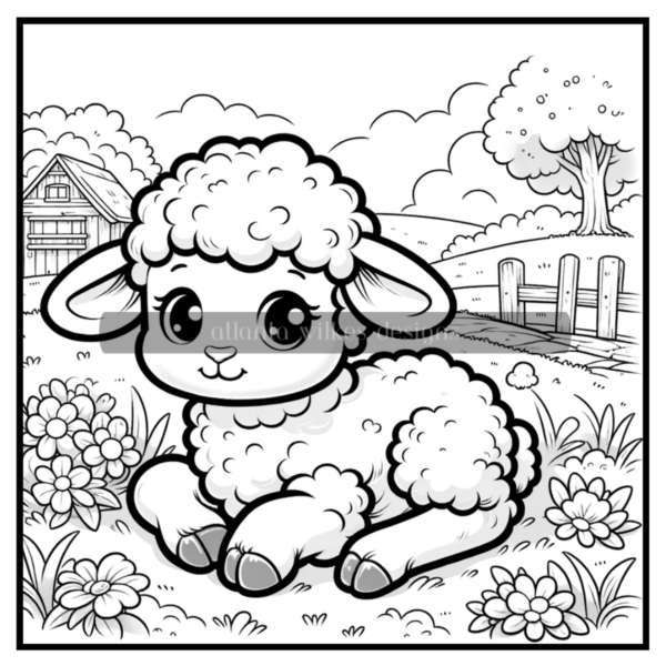 Farm Life Coloring Book Download - Image 10