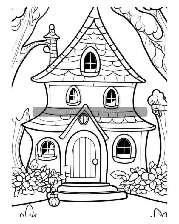 Fairytale Land Coloring Book Download - Image 5