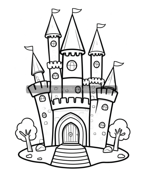 Fairytale Land Coloring Book Download - Image 6