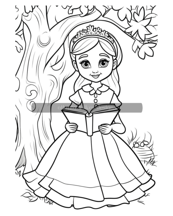 Fairytale Land Coloring Book Download - Image 10