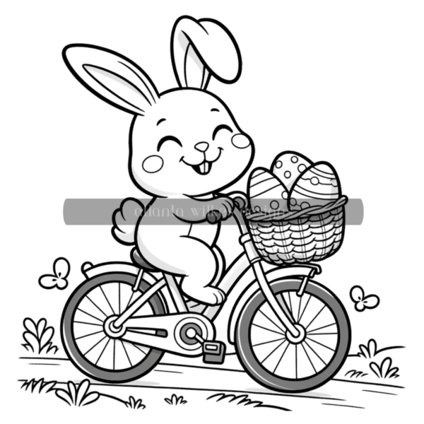 Hoppy Easter Coloring Book Download - Image 8