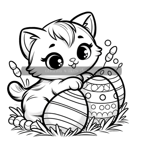 Hoppy Easter Coloring Book Download - Image 10