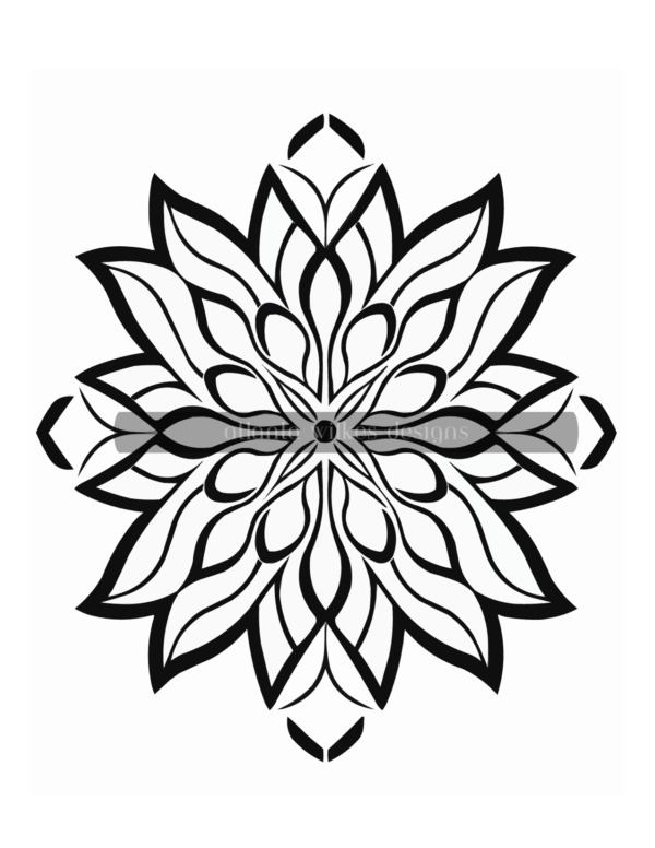 Simple Mandalas Volume #4 Coloring Book Download - Image 11