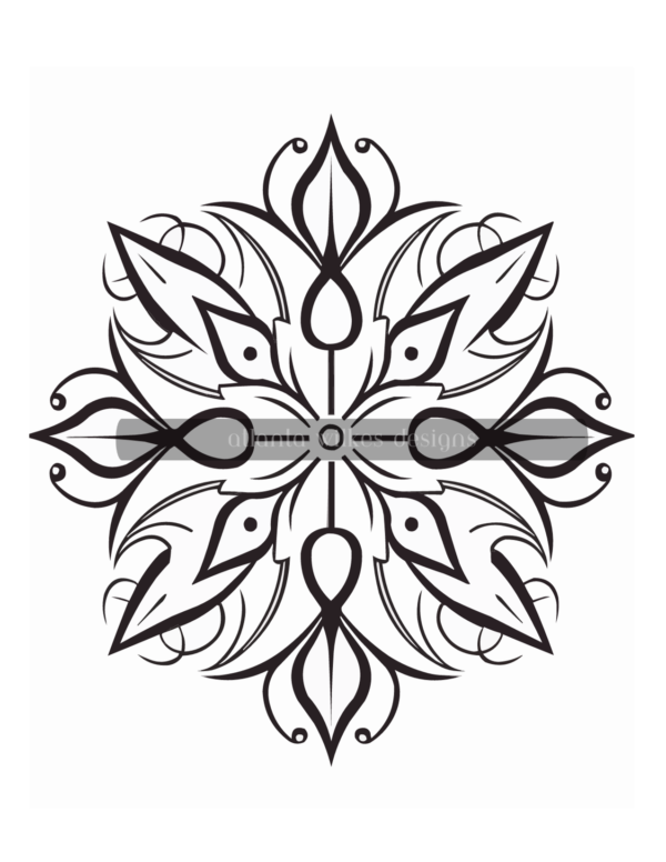 Simple Mandalas Volume #4 Coloring Book Download - Image 3