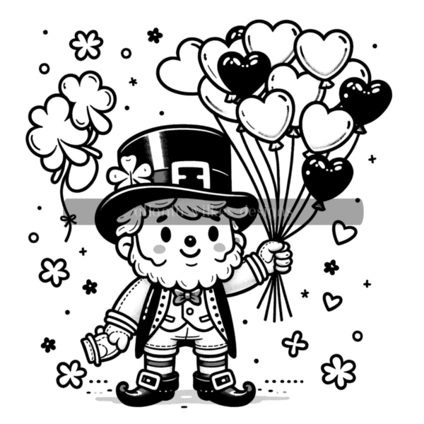 St Patrick's Day Coloring Book Download - Image 4