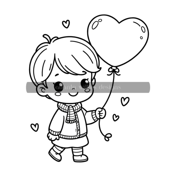 Valentine's Day Cuties Coloring Book Download - Image 10