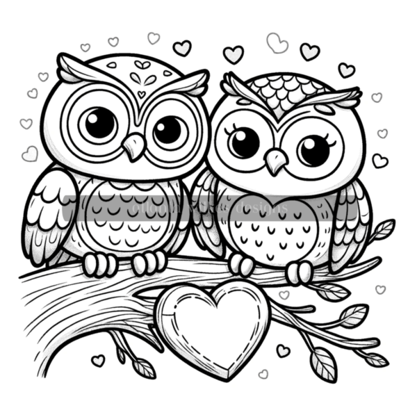 Valentine's Day Cuties Coloring Book Download - Image 6