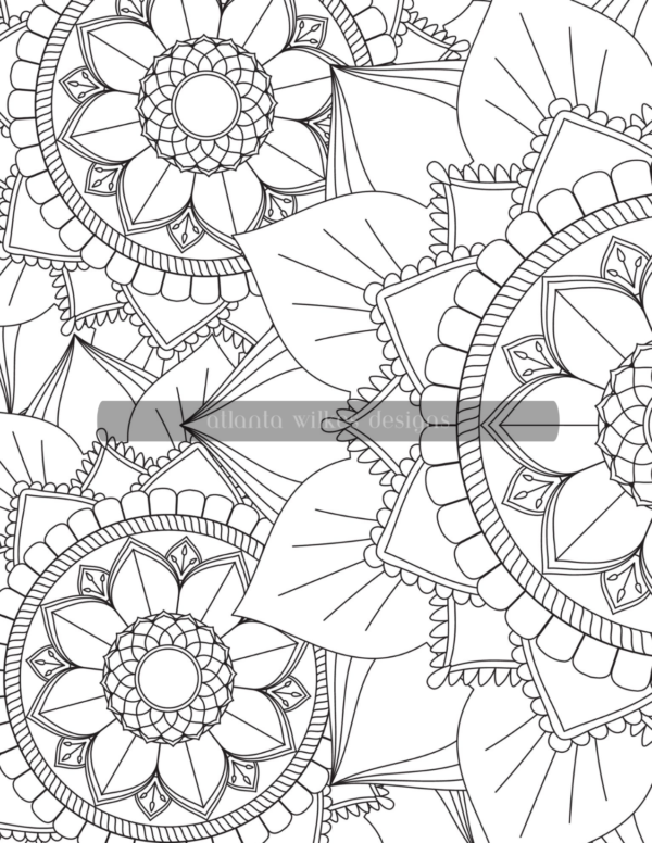 Mandala Madness Volume 2 Coloring Book Download - Image 3