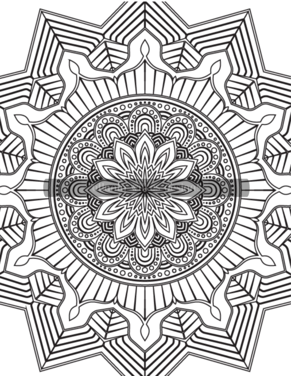 Mandala Madness Volume 2 Coloring Book Download - Image 4