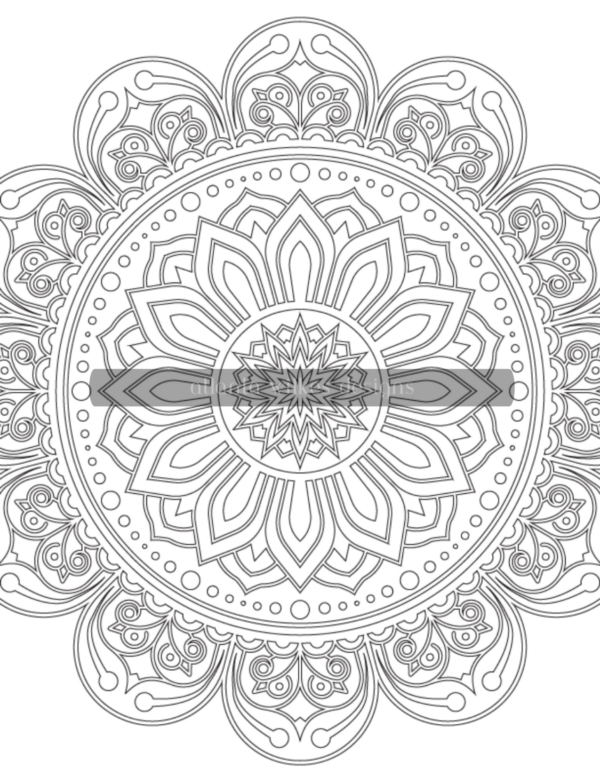 Mandala Madness Volume 2 Coloring Book Download - Image 8