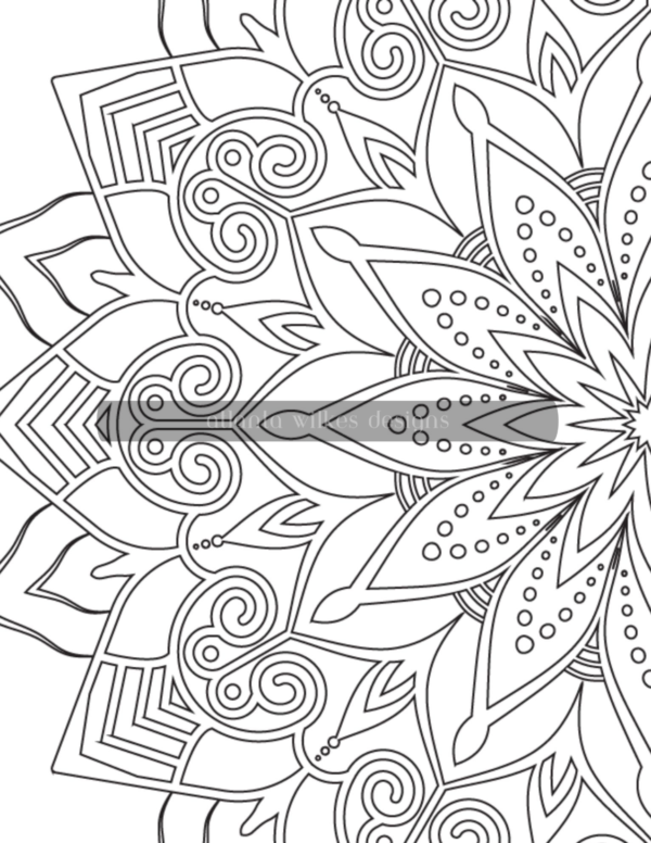 Mandala Madness Volume 2 Coloring Book Download - Image 10