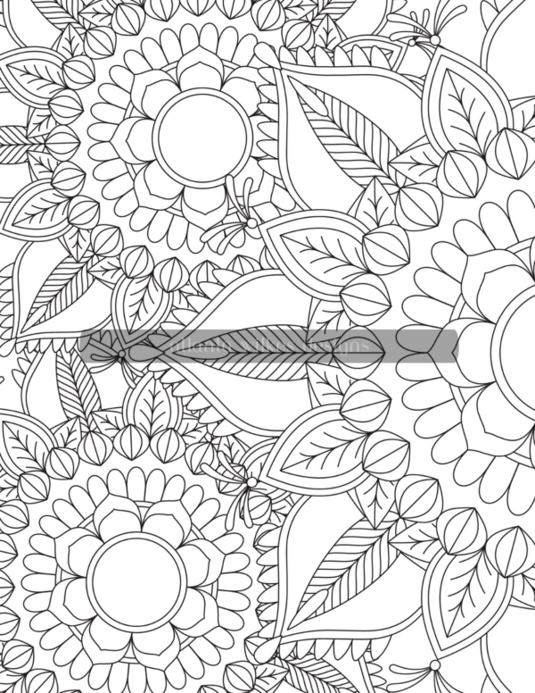 Mandala Madness Volume 3 Coloring Book Download - Image 5