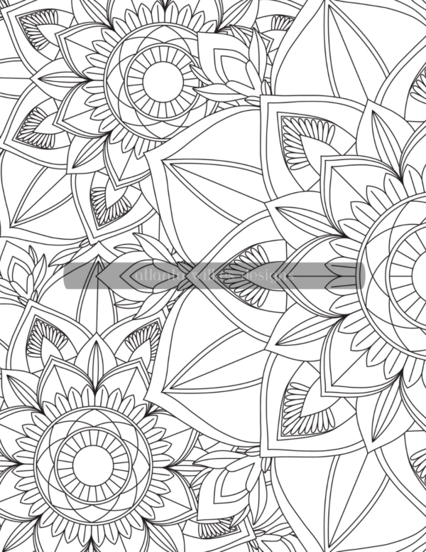 Mandala Madness Volume 3 Coloring Book Download - Image 6