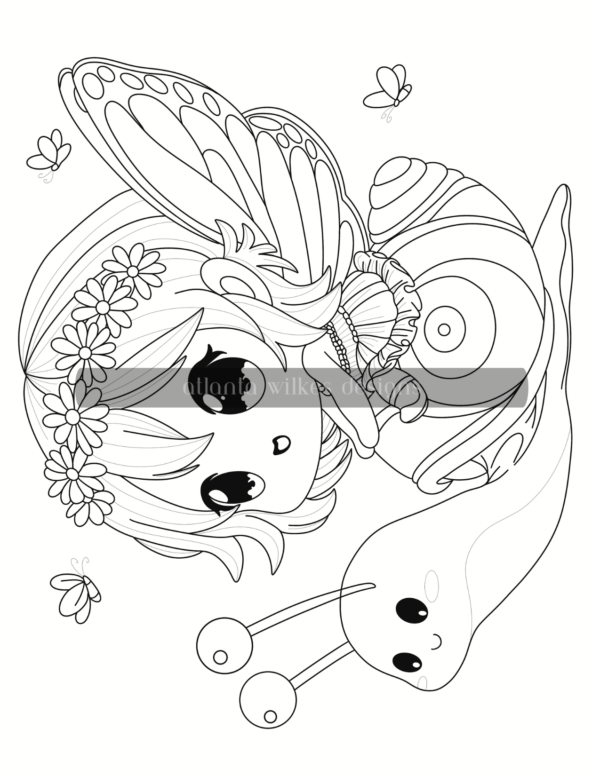 Felicia Fairy & Friends Coloring Book Download - Image 7