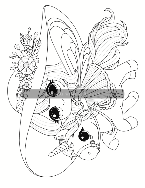 Felicia Fairy & Friends Coloring Book Download - Image 14