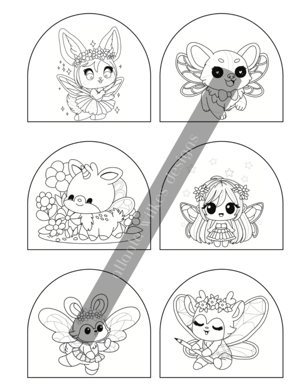 Felicia Fairy & Friends Coloring Book Download - Image 13