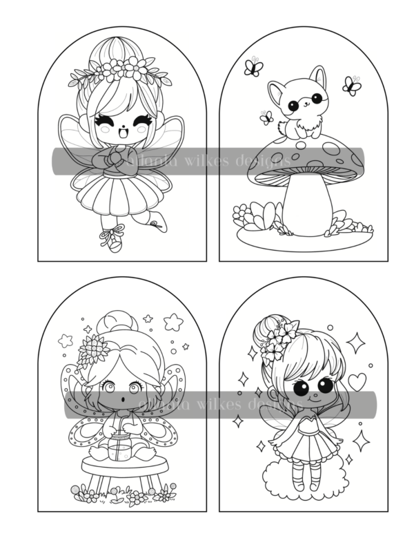 Felicia Fairy & Friends Coloring Book Download - Image 11