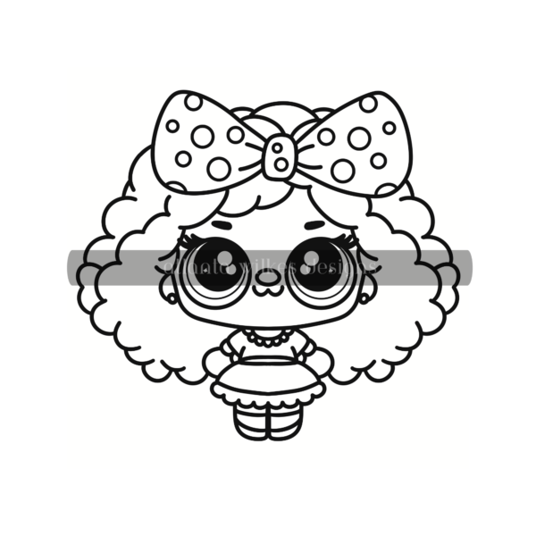 Cute Kawaii Bold and Easy Digital Download Coloring Book - Image 37