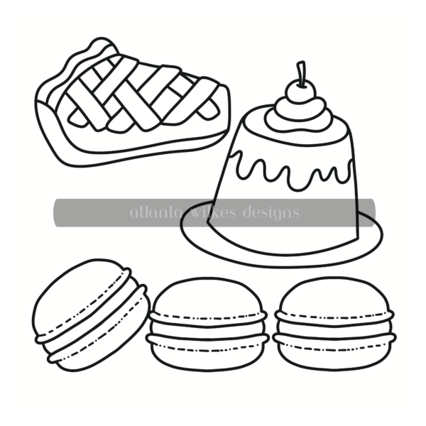 Doodle Delights Bold and Easy Digital Download Coloring Book - Image 13