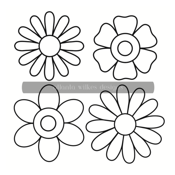 Summer Bold and Easy Digital Download Coloring Book - Image 29