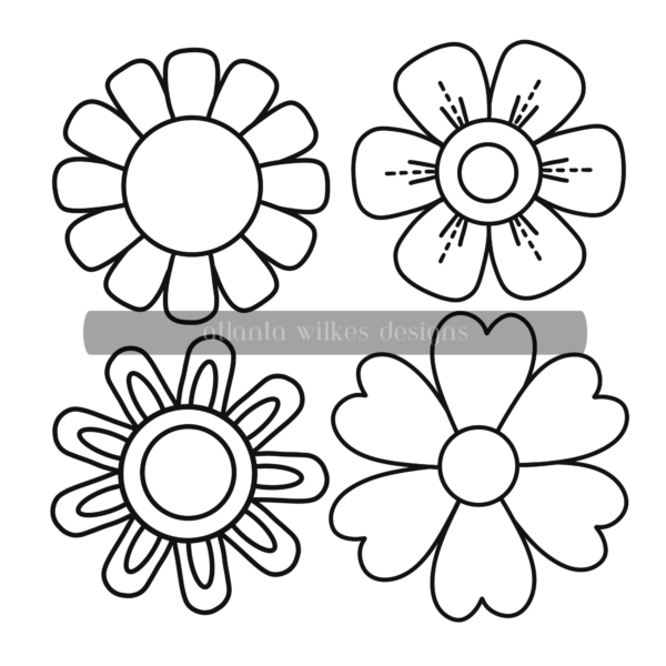 Summer Bold and Easy Digital Download Coloring Book - Image 10