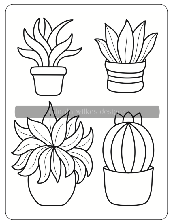 Mix It Up Bold and Easy Digital Download Coloring Book - Image 3