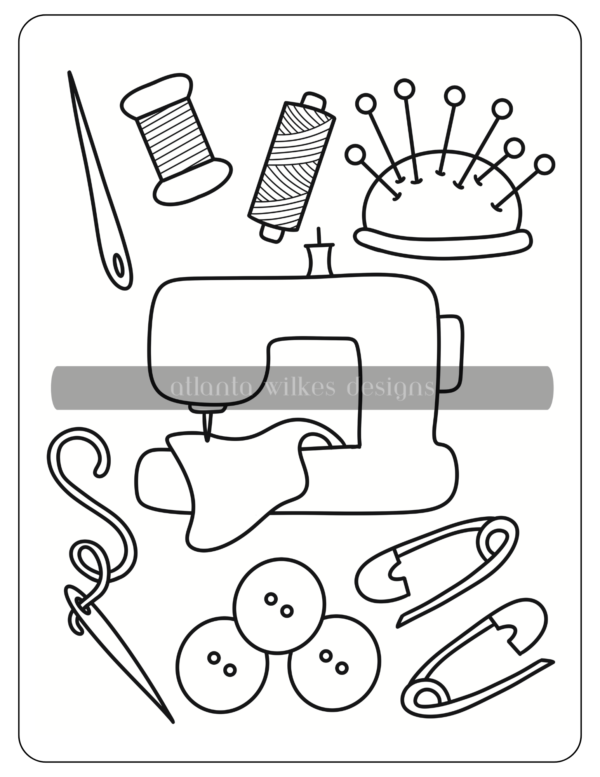 Mix It Up Bold and Easy Digital Download Coloring Book - Image 28