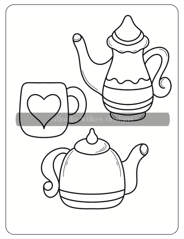 Mix It Up Bold and Easy Digital Download Coloring Book - Image 33